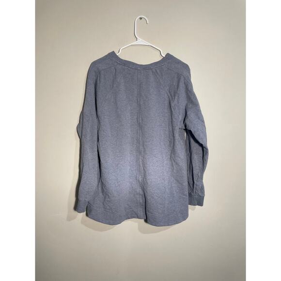 Athleta Farallon Crewneck Sweatshirt in Blue Gray - Picture 7 of 12